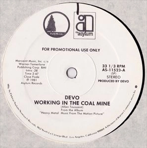 DEVO / ディーヴォ / WORKING IN THE COAL MINE