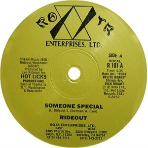 LEN RIDEOUT / SOMEONE SPECIAL
