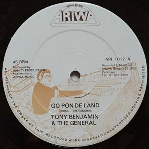 TONY BENJAMIN / トニー・ベンジャミン / GO PON DE LAND