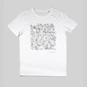ROMARE / ロメア / PROJECTIONS T-SHIRT SIZE:L