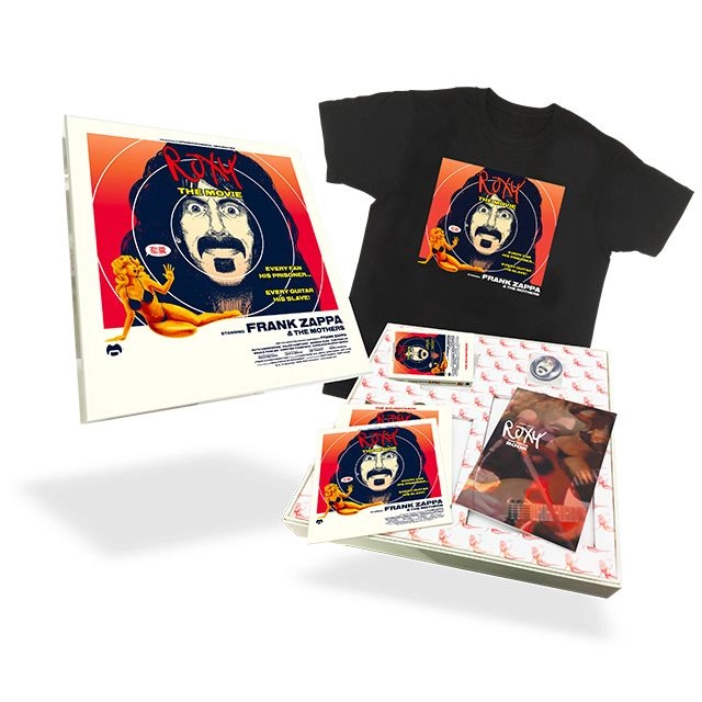 FRANK ZAPPA (& THE MOTHERS OF INVENTION) / フランク・ザッパ / ロキシー・ザ・ムーヴィー (BLU-RAY+CD+CASSETTE+T-SHIRT+BOOK DELUXE EDITION) / ROXY THE MOVIE
