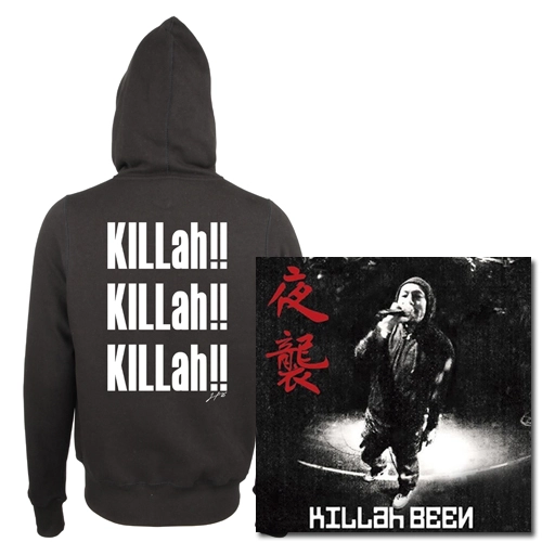KILLah BEEN / キラー・ビーン / 夜襲★ディスクユニオン限定パーカー付セットMサイズ