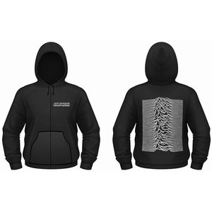JOY DIVISION / ジョイ・ディヴィジョン / UNKNOWN PLEASURES Hooded Sweatshirt with Zip Unisex: Small