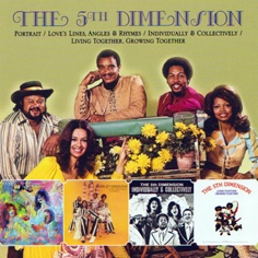 5TH DIMENSION / フィフス・ディメンション / PORTRAIT / LOVE'S LINES, ANGELES & RHYMES / INDIVIDUALLY & COLLECTIVELY / LIVING TOGETHER. GROWING TOGETHER, GROWING TOGETHER