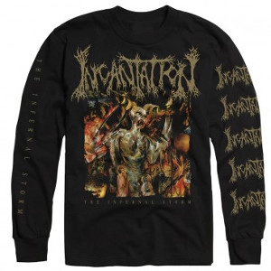 INCANTATION / インカンテーション / THE INFERNAL STORM<LONG SLEEVE SHIRT><SIZE:L>