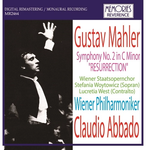 CLAUDIO ABBADO / クラウディオ・アバド / MAHLER:SYMPHONY NO.2('64LIVE/MONO)