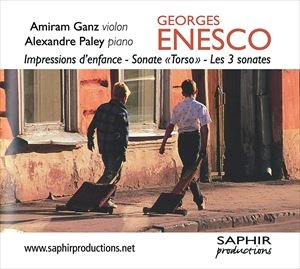 AMIRAM GANZ / アミラム・ガンツ / ENESCO: INTEGRALE DES OEUVRES POUR VIOLON ET PIANO