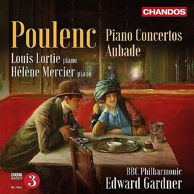 LOUIS LORTIE / ルイ・ロルティ / POULENC:PIANO CONCERTOS