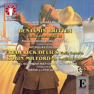 PHILIPPE GRAFFIN / フィリップ・グラファン / BRITTEN:VIOLIN CONCERTO