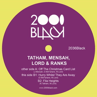 TATHAM, MENSAH, LORD&RANKS / OFF THE CHRISTMAS CARD LIST