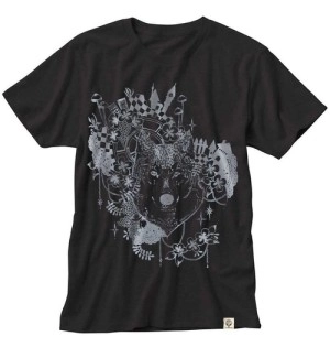 果実の箱 / オオカミＴシャツ ブラックL
