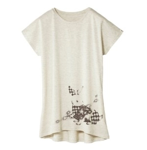果実の箱 / RabbitワンピースTシャツオートミール