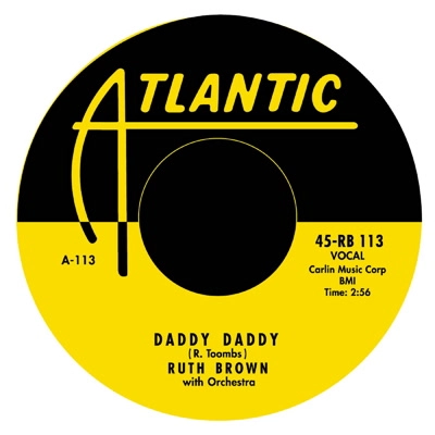 RUTH BROWN / ルース・ブラウン / DADDY DADDY / I WOULD IF I COULD
