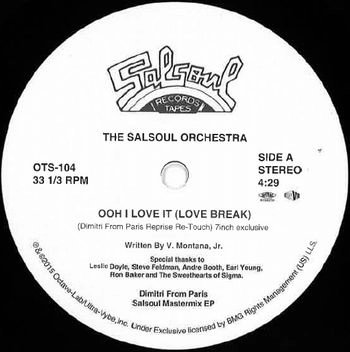 DIMITRI FROM PARIS / ディミトリ・フロム・パリ / SALSOUL MASTERMIX EP