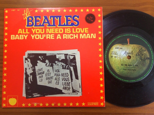 BEATLES / ビートルズ / ALL YOU NEED IS LOVE/BABY YOU'RE A RICH MAN