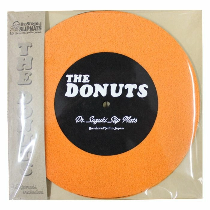 SLIP MATS (DR.SUZUKI SLIP MATS) / DONUTS 7"SLIPMAT [OR/BLACK]
