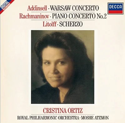 CRISTINA ORTIZ / クリスティーナ・オルティス / アディンセル：ワルソー・コンチェルト