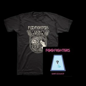 FOO FIGHTERS / フー・ファイターズ / SAINT CECILIA TEE (UNISEX S) / SAINT CECILIA TEE (UNISEX S) + EP