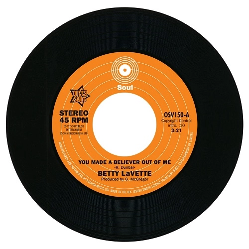 BETTY LAVETTE / UJIMA / YOU MADE A BELIEVER OUT OF ME / I'M NOT READY