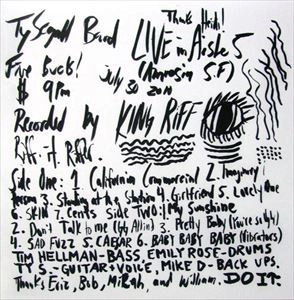 TY SEGALL / タイ・セガール / LIVE IN AISLE 5