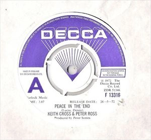 KEITH CROSS & PETER ROSS / キース・クロス&ピーター・ロス / PEACE IN THE END