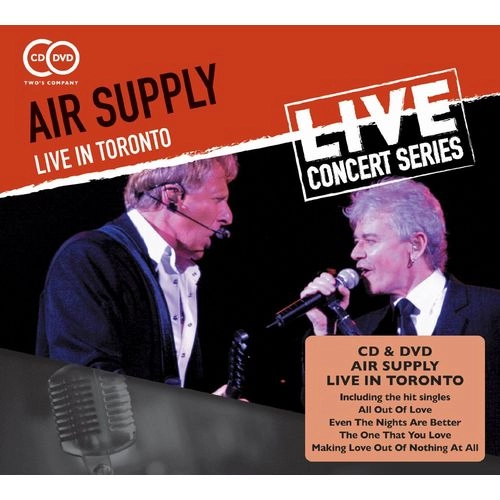 AIR SUPPLY / エア・サプライ / LIVE IN TORONTO (CD+DVD)
