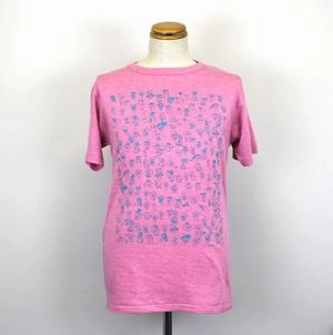 rei harakami / レイ・ハラカミ / 百鬼夜行T-shirts 2015　ヴィンテージヘザーピンク  M