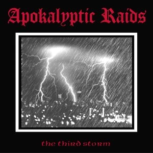 APOKALYPTIC RAIDS / THE THRID STORM<CLEAR/RED SPLATTER VINYL>