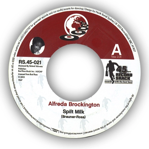 ALFREDA BROCKINGTON / ELEGANT SHADES / SPILT MILK