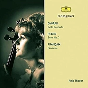 ANJA THAUER / アニア・タウアー / DVORAK:CELLO CONCERTO