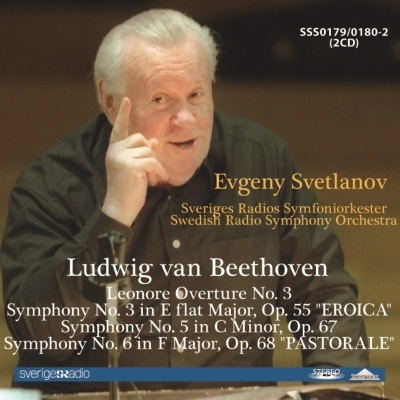 EVGENY SVETLANOV / エフゲニー・スヴェトラーノフ / BEETHOVEN:SYMPHONIES 3,5&6/LEONORE(2CD)