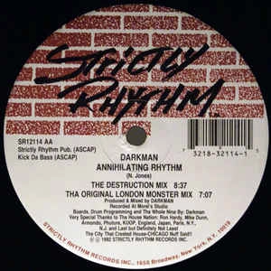 DARKMAN / ダークマン / ANNIHILATING RHYTHM