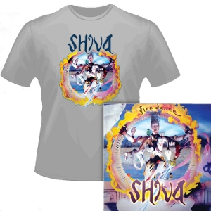 SHIVA (from UK) / シヴァ / FIREDANCE<T-SHIRTS SIZE:L>
