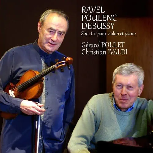 GERARD POULET / ジェラール・プーレ / RAVEL:VIOLIN SONATA