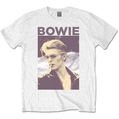 DAVID BOWIE / デヴィッド・ボウイ / SMOKING (T-SHIRT SIZE:LARGE)
