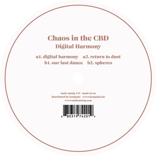 CHAOS IN THE CBD / カオス・イン・ザ・CBD / DIGITAL HARMONY
