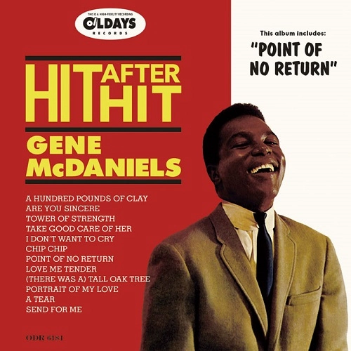 GENE MCDANIELS / ジーン・マクダニエルズ / ヒット･アフター･フット / HIT AFTER HIT