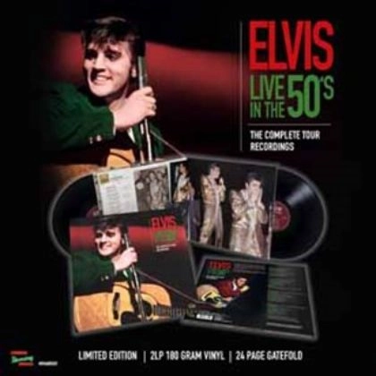 ELVIS PRESLEY / エルヴィス・プレスリー / LIVE IN THE 50'S - THE COMPLETE TOUR RECORDINGS [180G 2LP + 24 PAGE GATEFOLD]