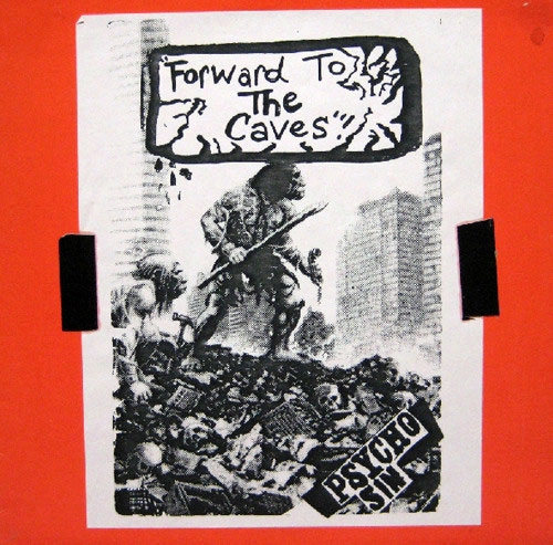 PSYCHO SIN / サイコシン / FORWARD TO THE CAVES + MAXIMUM HARDCORE (LP+CD)