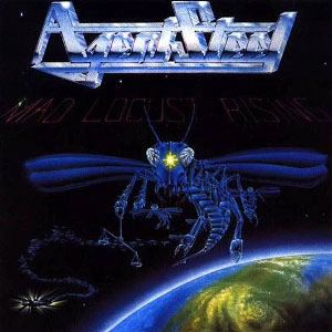 AGENT STEEL / エージェント・スティール / MAD LOCUST RISING<CLEAR/BLUE SPLATTER VINYL>