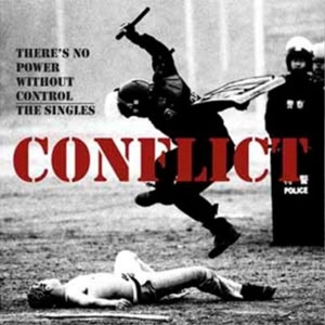 CONFLICT (PUNK) / コンフリクト / THERE'S NO POWER WITHOUT CONTROL - THE SINGLES (2LP)