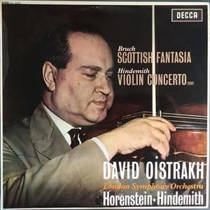 DAVID OISTRAKH / ダヴィド・オイストラフ / BRUCH:SCOTTISH FANTAISIE