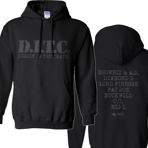 D.I.T.C. / D.I.T.C. HOODY (BLACK-M)