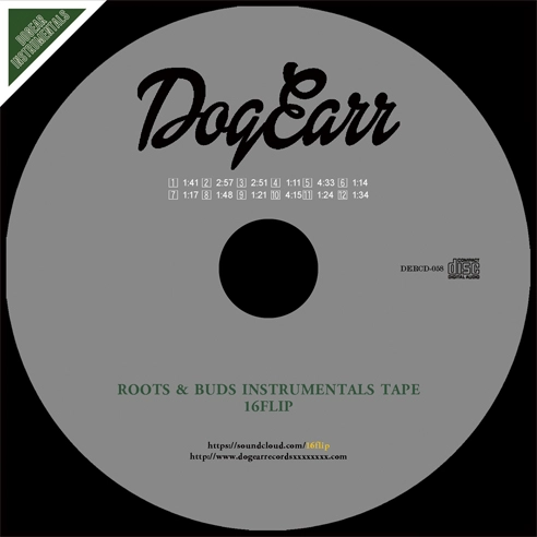 16FLIP / Roots & Buds Instrumentals -CD-