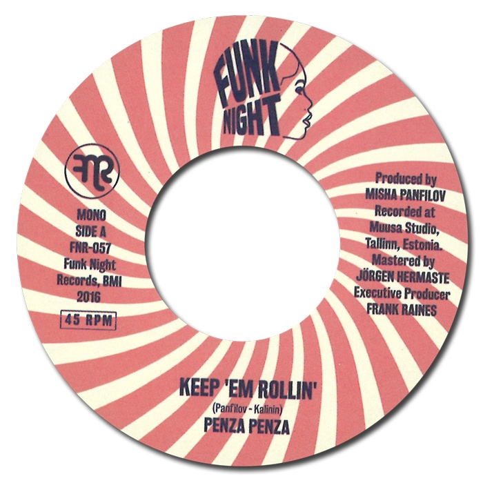 PENZA PENZA / KEEP 'EM ROLLIN' / RHYTHM 16