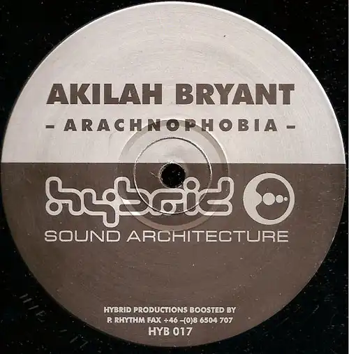 AKILAH BRYANT / ARACHNOPHOBIA