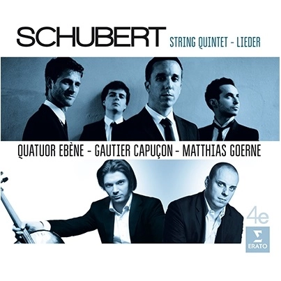 QUATUOR EBENE / エベーヌ四重奏団 / SCHUBERT:STRING QUINTET/LIEDER