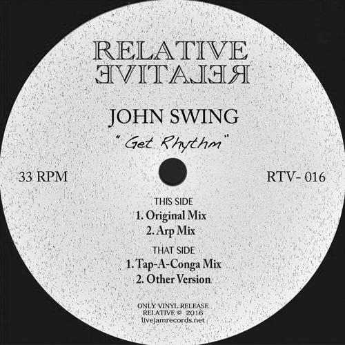 JOHN SWING    / GET RHYTHM