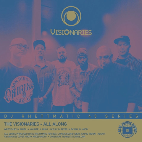 THE VISIONARIES B/W CROWN ROYALE / ALL ALONG / STRATASPHERE