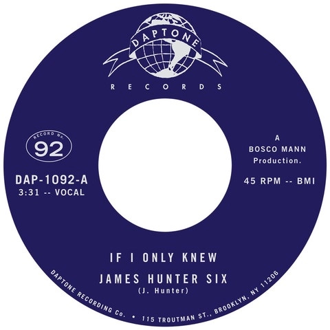 JAMES HUNTER SIX / ジェームス・ハンター・シックス / IF I ONLY KNEW / HEARTBREAK